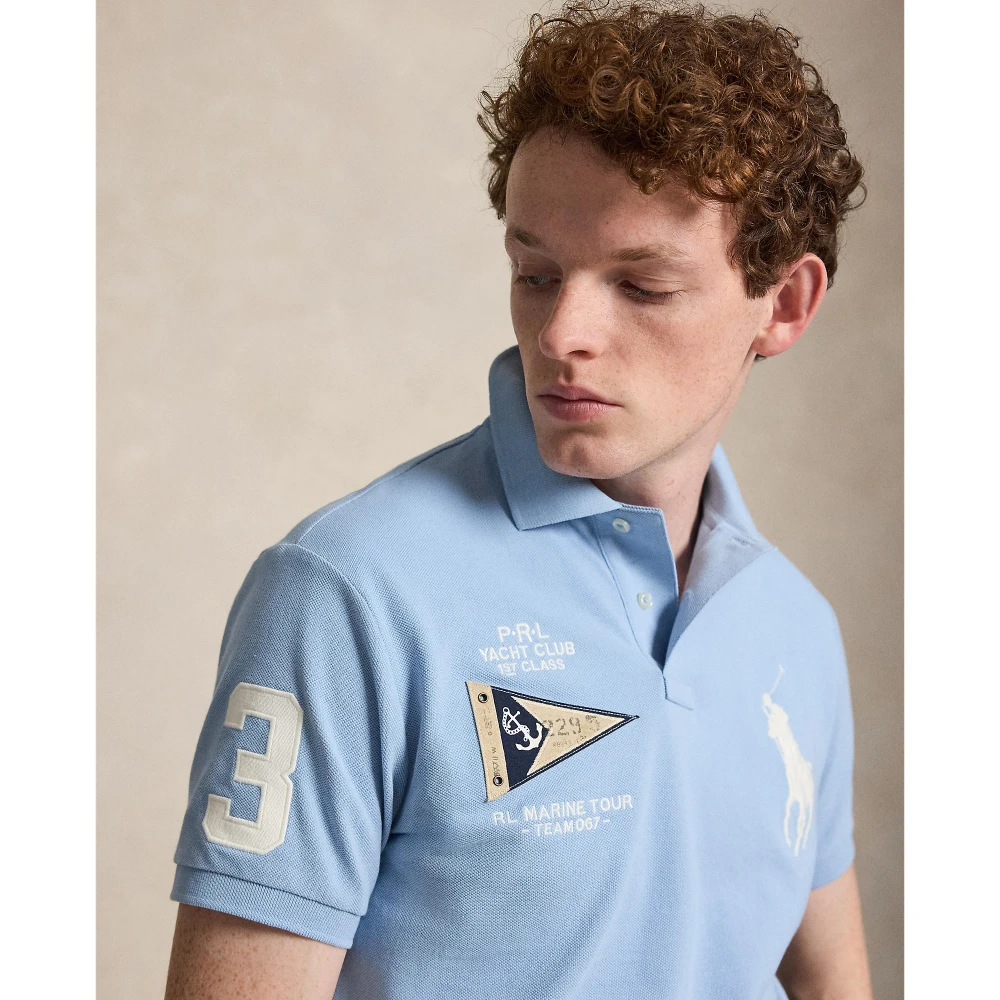 Ανδρική Knit Polo Μπλούζα Polo Ralph Lauren