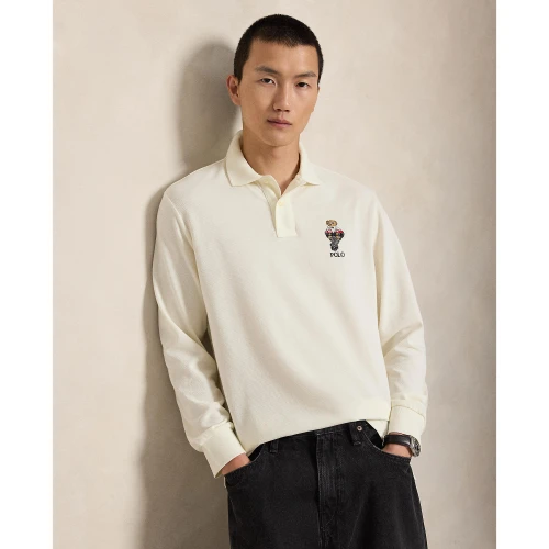 Ανδρική Μακρυμάνικη Μπλούζα Polo Polo Ralph Lauren με Polo Bear