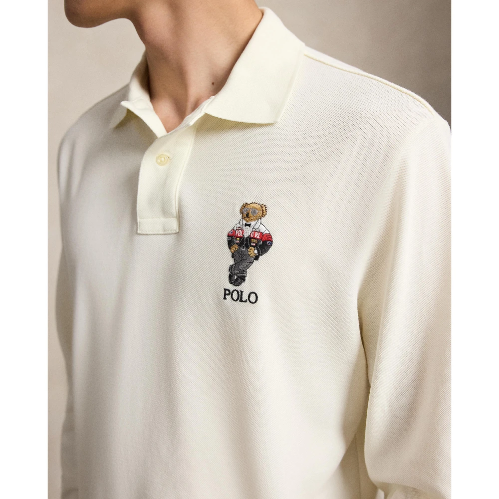 Ανδρική Μακρυμάνικη Μπλούζα Polo Polo Ralph Lauren με Polo Bear