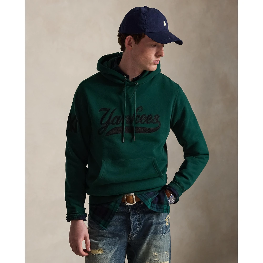 Ανδρική Φούτερ Μπλούζα με Κουκούλα Polo Ralph Lauren Yankees