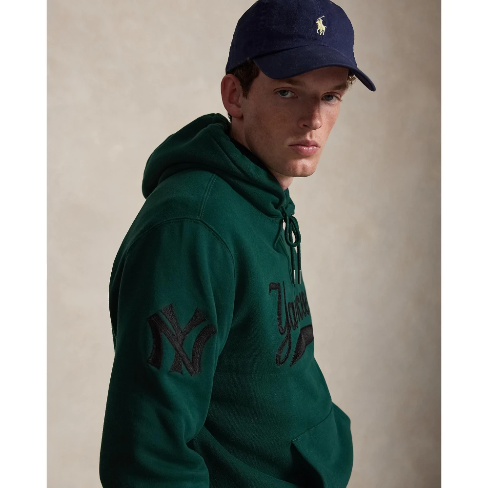 Ανδρική Φούτερ Μπλούζα με Κουκούλα Polo Ralph Lauren Yankees