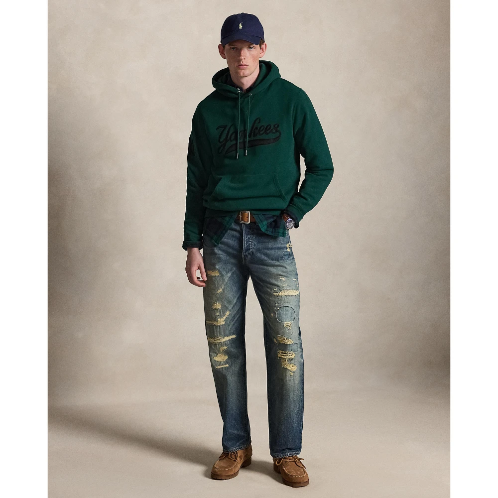 Ανδρική Φούτερ Μπλούζα με Κουκούλα Polo Ralph Lauren Yankees