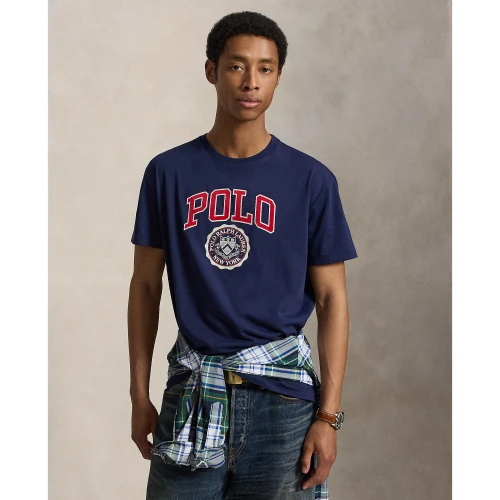 Men's Short Sleeve T-Shirt Polo Ralph Lauren with Print