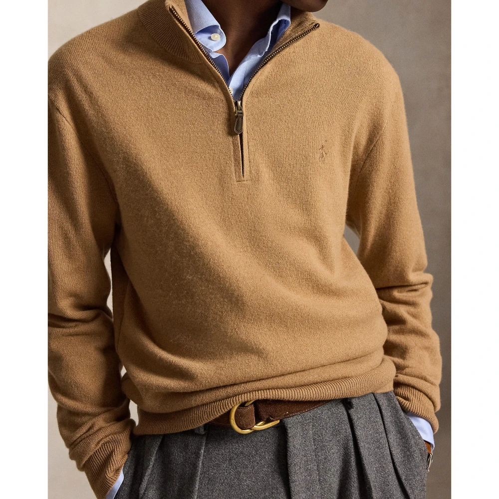 Ανδρικό Πουλόβερ με Μισό Φερμουάρ Polo Ralph Lauren