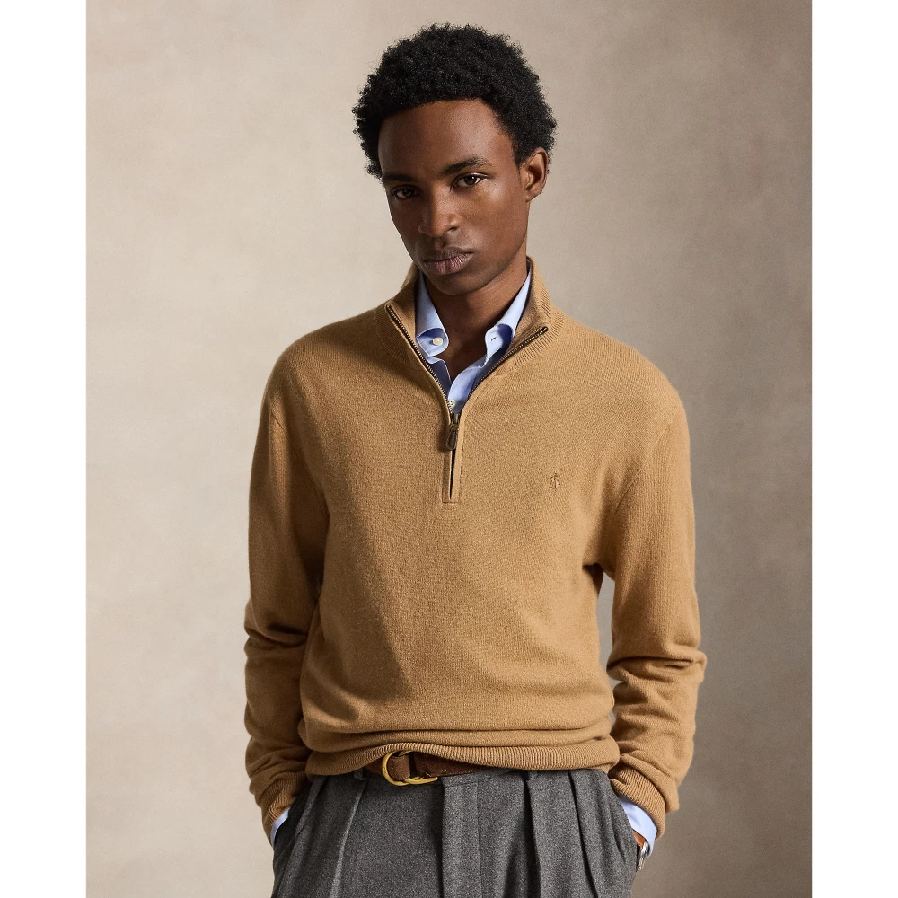 Ανδρικό Πουλόβερ με Μισό Φερμουάρ Polo Ralph Lauren
