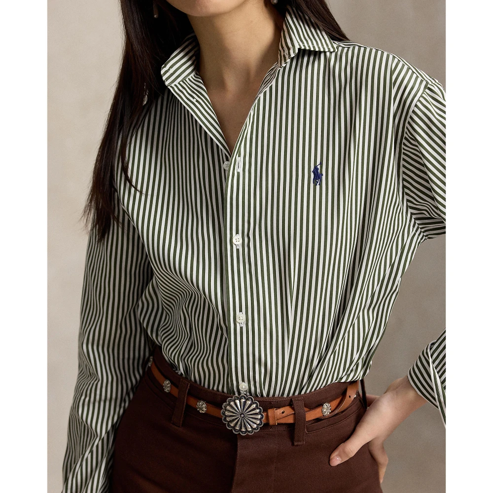 Γυναικεία Μακρυμάνικη Ριγέ Μπλούζα Polo Ralph Lauren