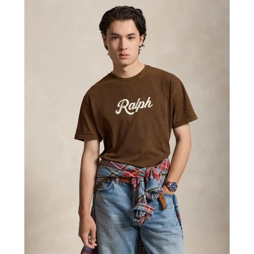 Men's Short Sleeve T-Shirt Polo Ralph Lauren with Ralph Logo