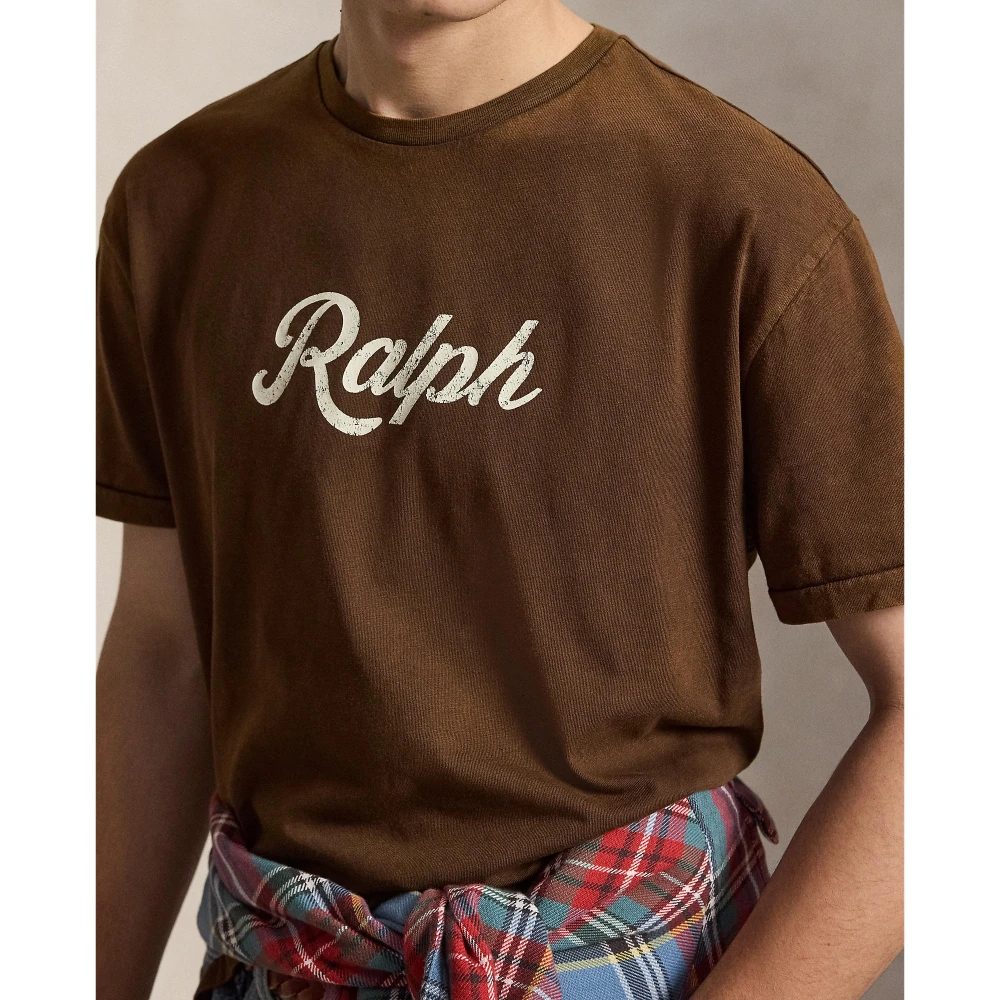 Men's Short Sleeve T-Shirt Polo Ralph Lauren with Ralph Logo