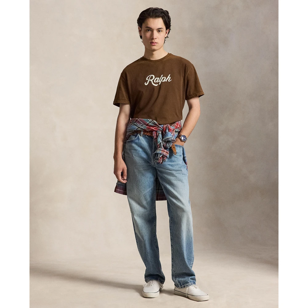 Men's Short Sleeve T-Shirt Polo Ralph Lauren with Ralph Logo