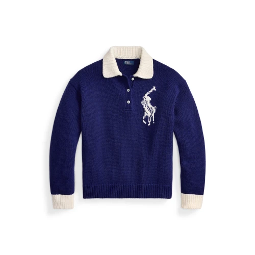 Γυναικείο Πλεκτό Πουλόβερ με Γιακά Polo Ralph Lauren