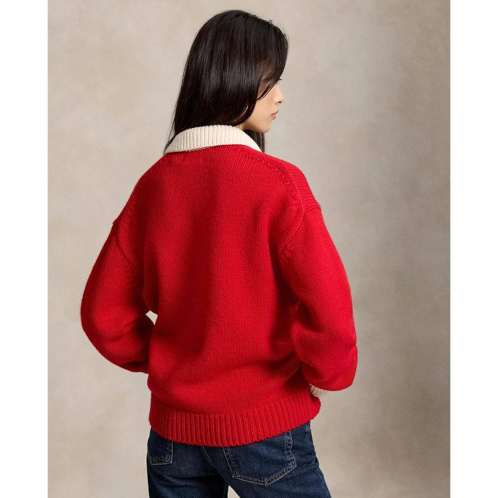 Γυναικείο Πλεκτό Πουλόβερ με Γιακά Polo Ralph Lauren