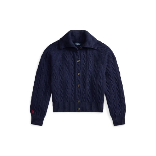 Γυναικεία Πλεκτή Ζακέτα με Σχέδιο Cable Knit Polo Ralph Lauren