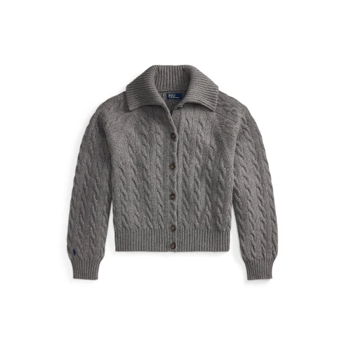 Γυναικεία Πλεκτή Ζακέτα με Σχέδιο Cable Knit Polo Ralph Lauren