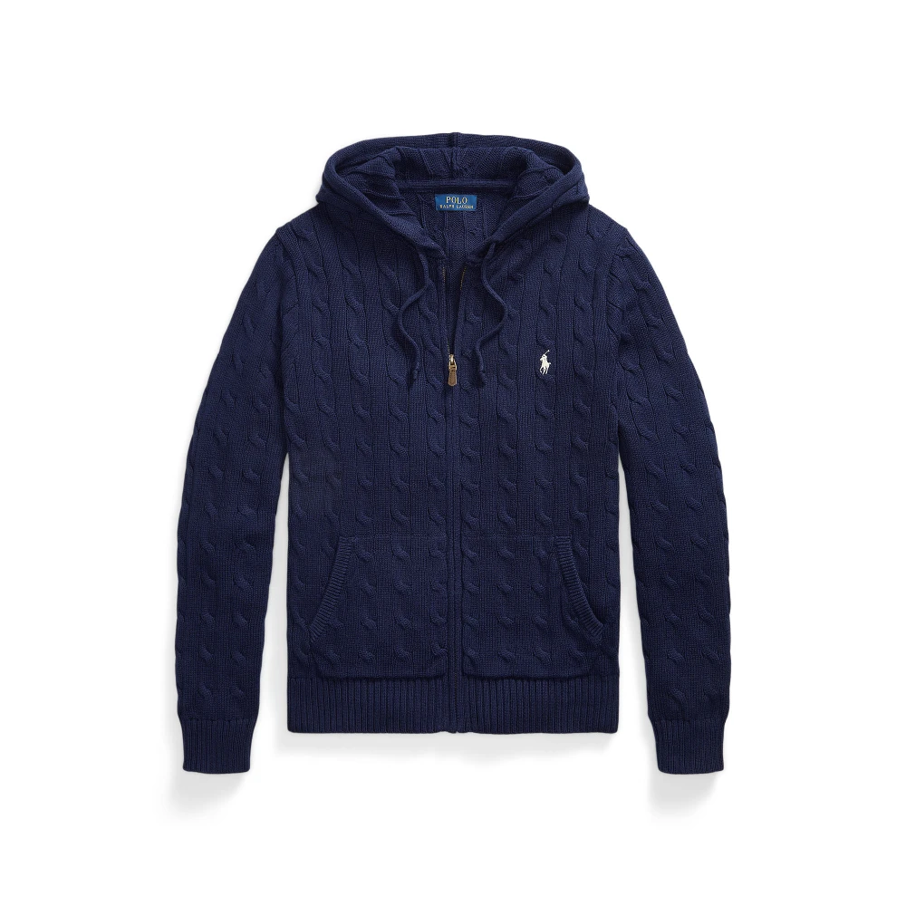 Ανδρική Πλεκτή Ζακέτα με Κουκούλα Polo Ralph Lauren