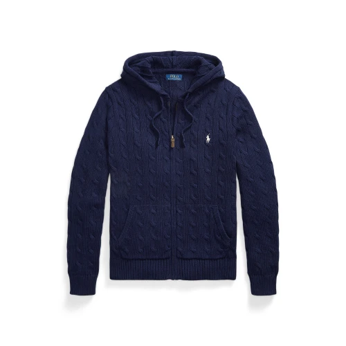 Ανδρική Πλεκτή Ζακέτα με Κουκούλα Polo Ralph Lauren