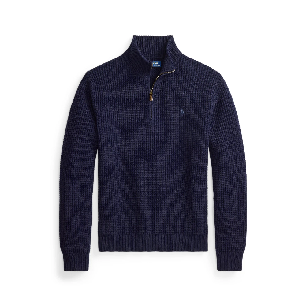 Ανδρικό Πλεκτό Πουλόβερ με Μισό Φερμουάρ Polo Ralph Lauren