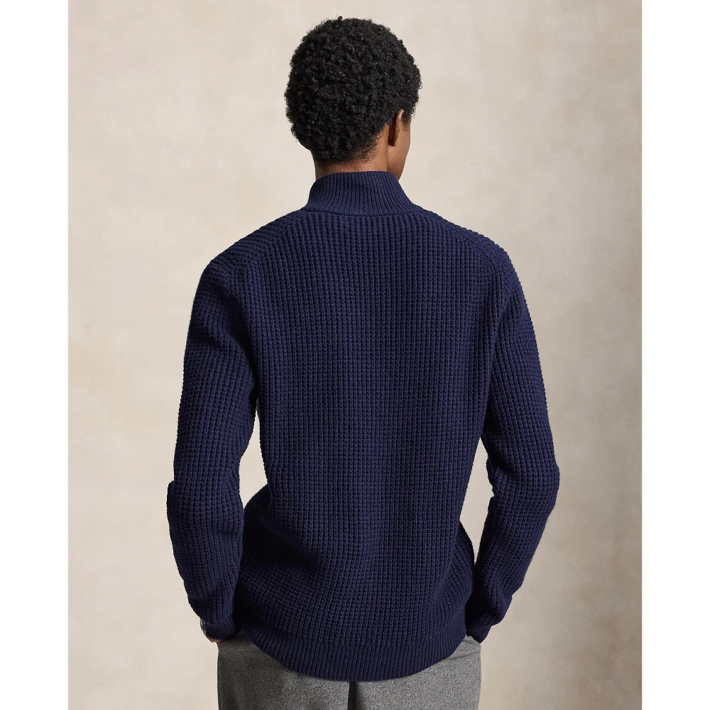 Ανδρικό Πλεκτό Πουλόβερ με Μισό Φερμουάρ Polo Ralph Lauren