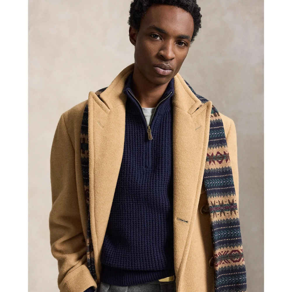 Ανδρικό Πλεκτό Πουλόβερ με Μισό Φερμουάρ Polo Ralph Lauren