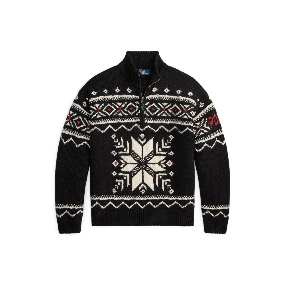 Men's Knit Half Zip Sweater Polo Ralph Lauren