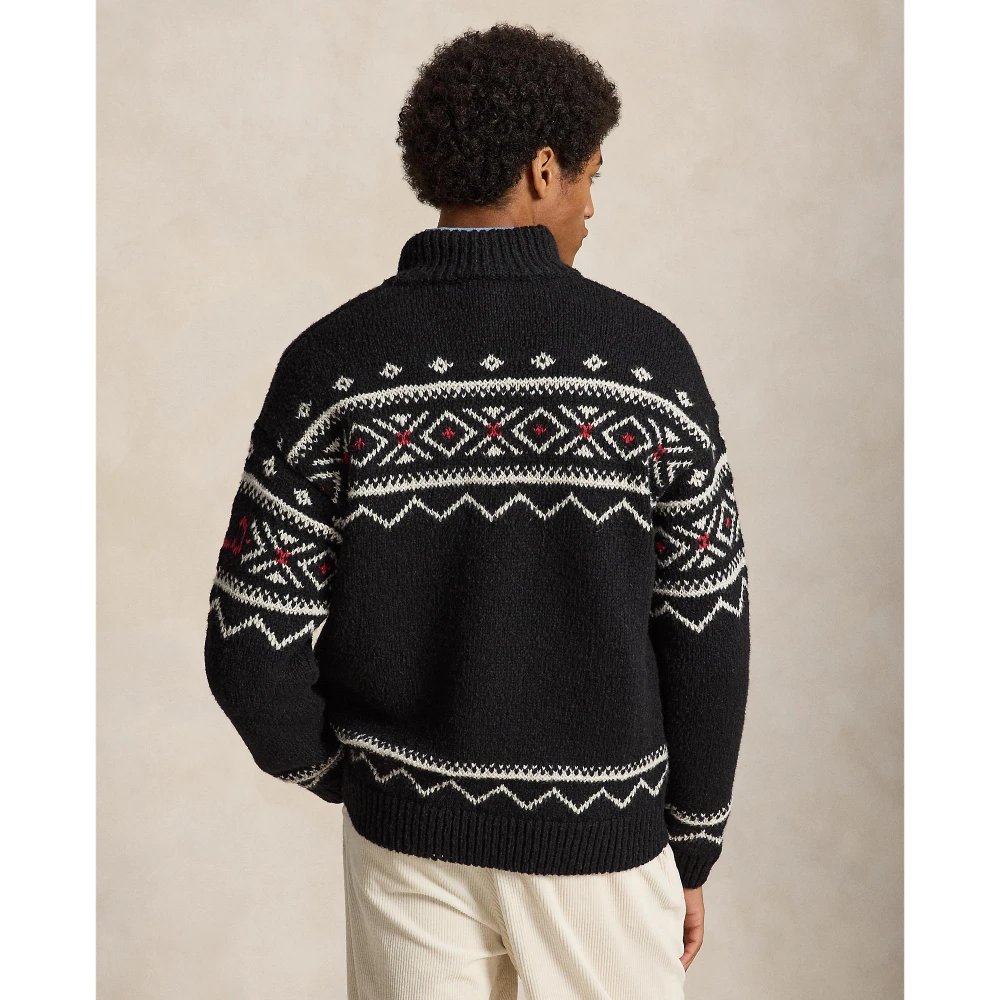 Men's Knit Half Zip Sweater Polo Ralph Lauren