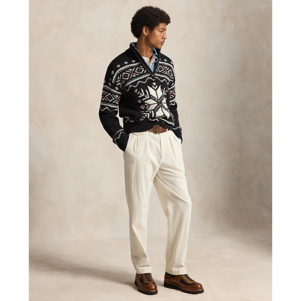 Men's Knit Half Zip Sweater Polo Ralph Lauren