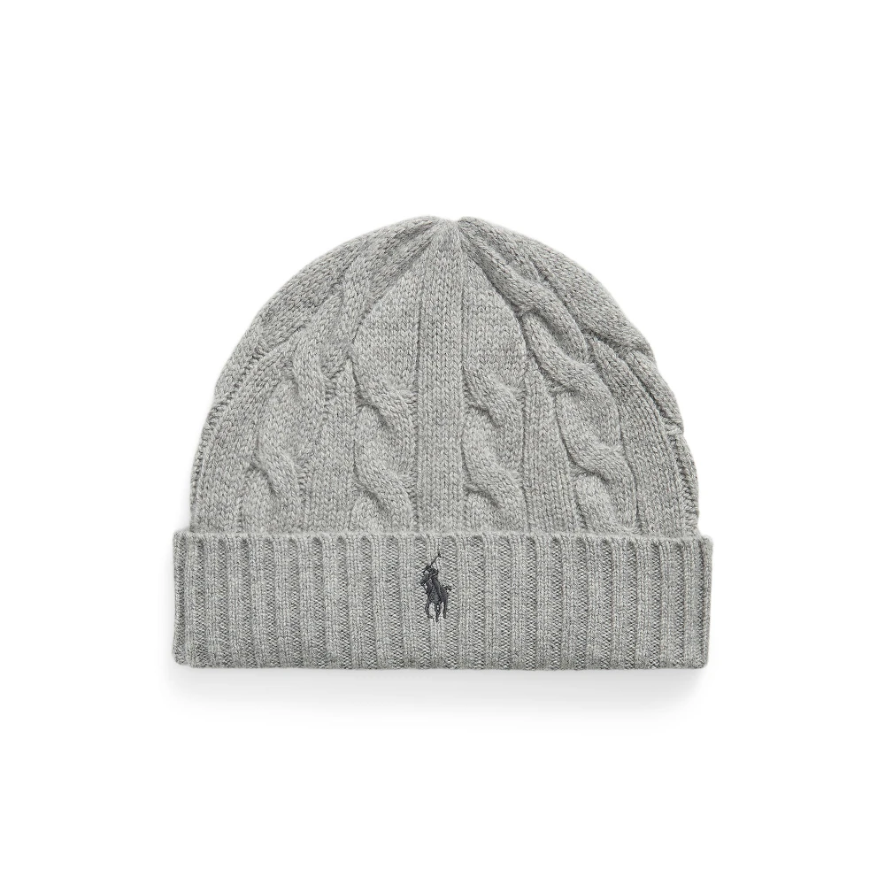 Ανδρικός Πλεκτός Σκούφος Polo Ralph Lauren με Σχέδιο Cable Knit
