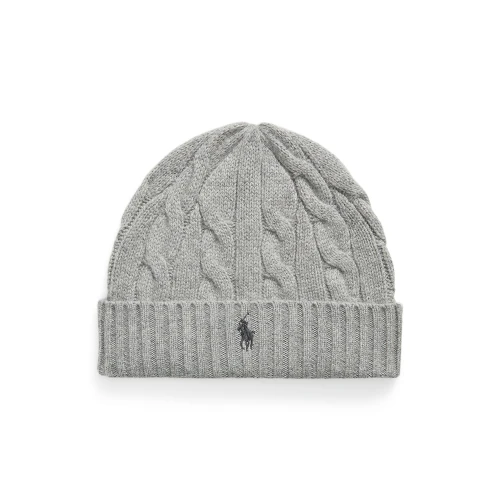 Ανδρικός Πλεκτός Σκούφος Polo Ralph Lauren με Σχέδιο Cable Knit