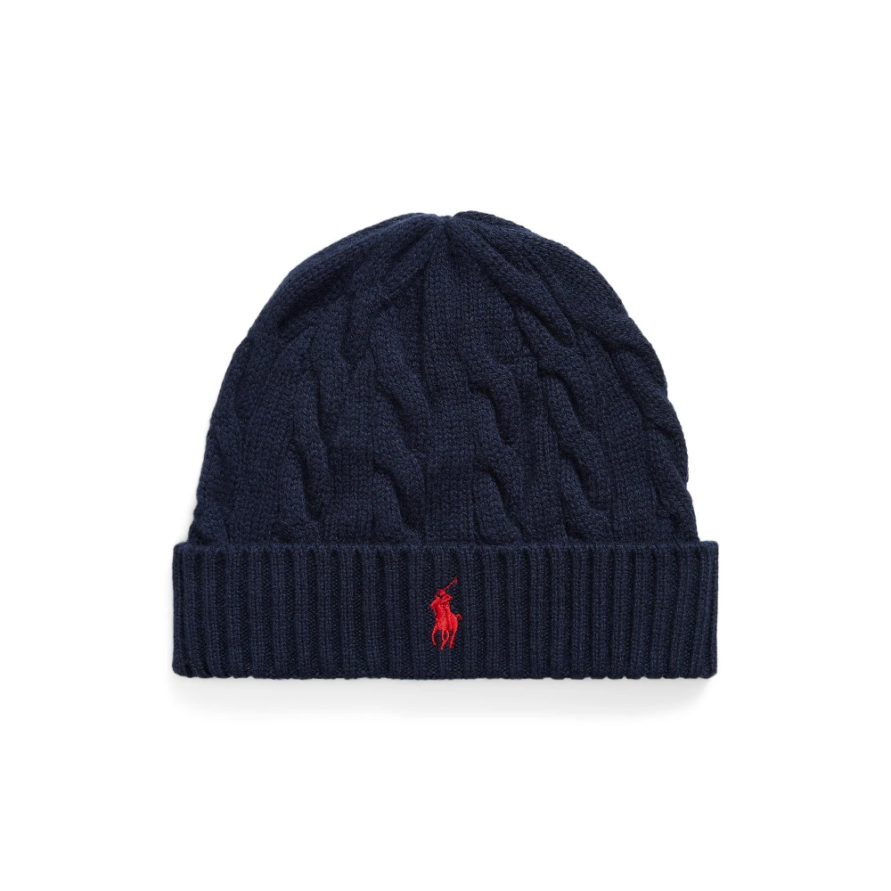 Ανδρικός Πλεκτός Σκούφος Polo Ralph Lauren με Σχέδιο Cable Knit