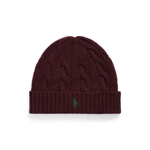 Ανδρικός Πλεκτός Σκούφος Polo Ralph Lauren με Σχέδιο Cable Knit