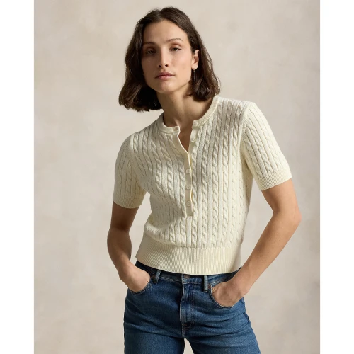 Γυναικείο Πλεκτό Henley Polo Ralph Lauren