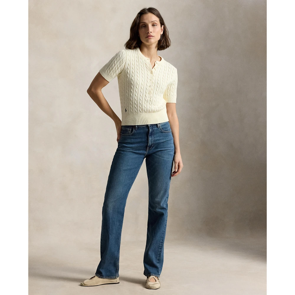 Γυναικείο Πλεκτό Henley Polo Ralph Lauren