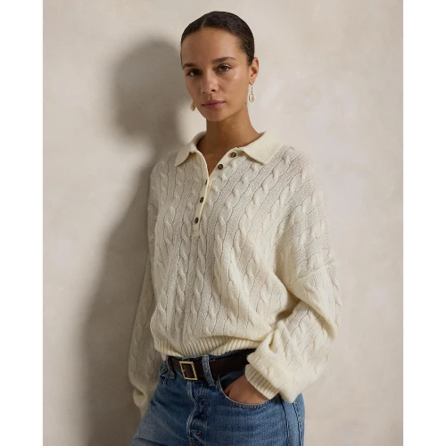 Γυναικεία Πλεκτή Μπλούζα Polo Polo Ralph Lauren