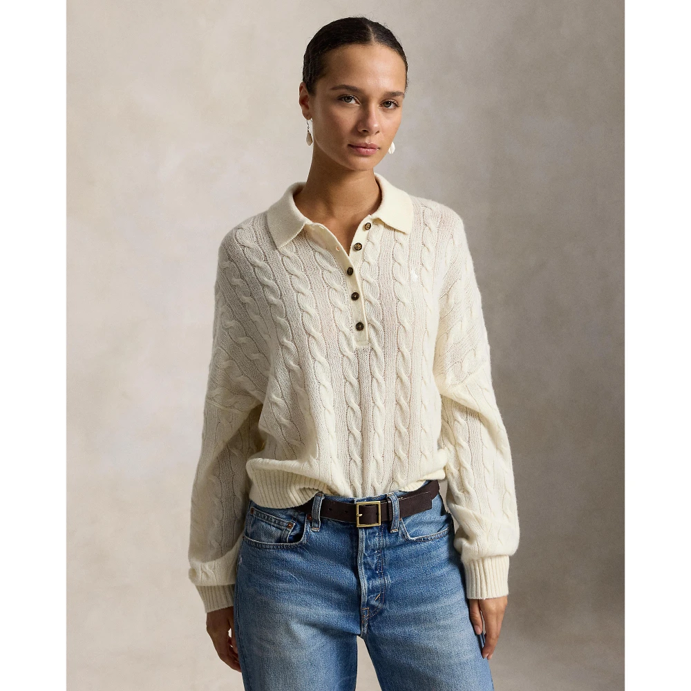 Γυναικεία Πλεκτή Μπλούζα Polo Polo Ralph Lauren
