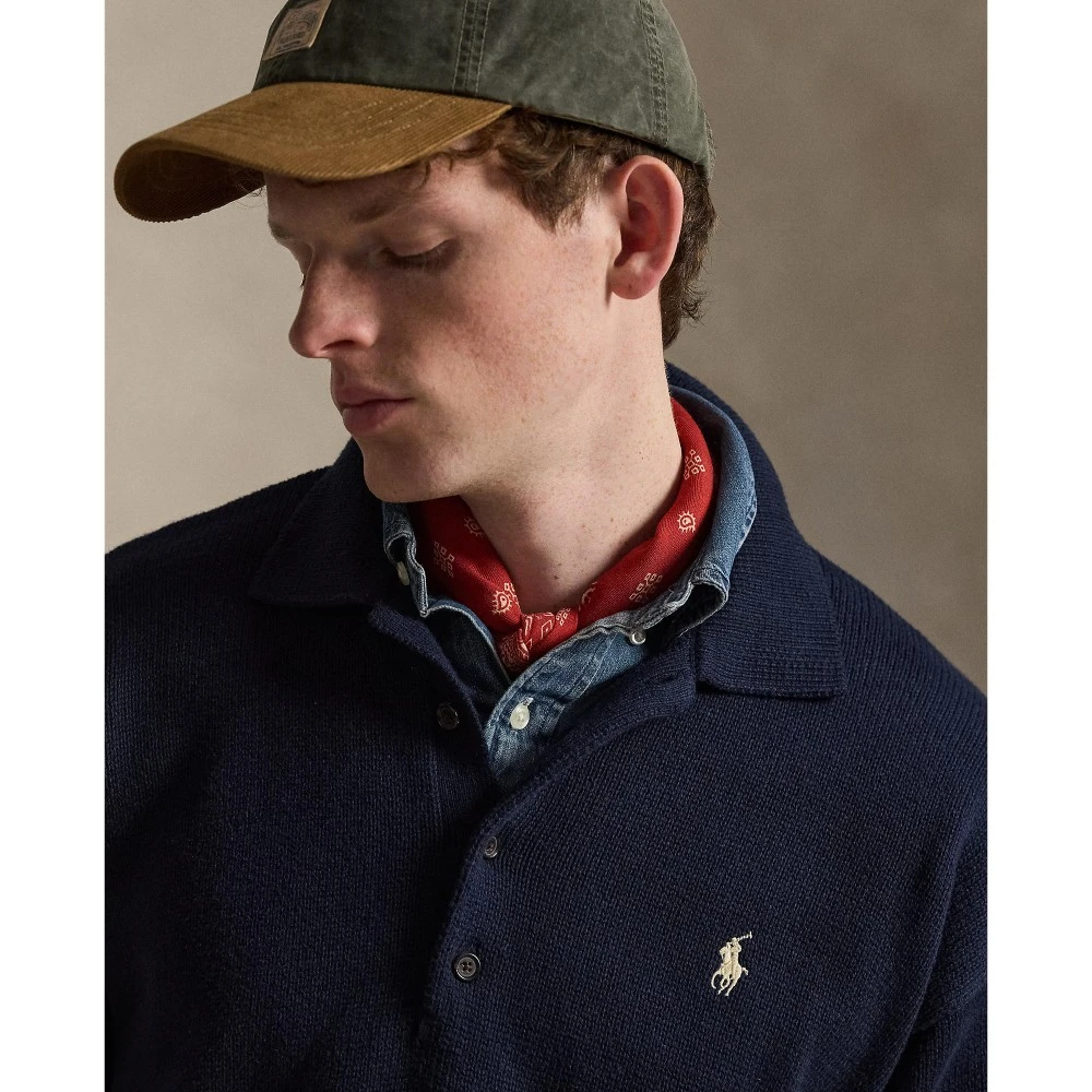 Ανδρική Πλεκτή Polo Μπλούζα Polo Ralph Lauren