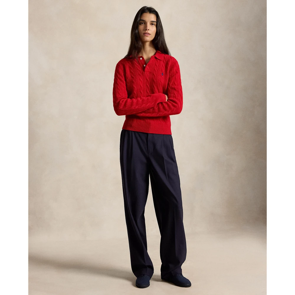 Γυναικείο Πλεκτό Πουλόβερ με Γιακά Polo Ralph Lauren
