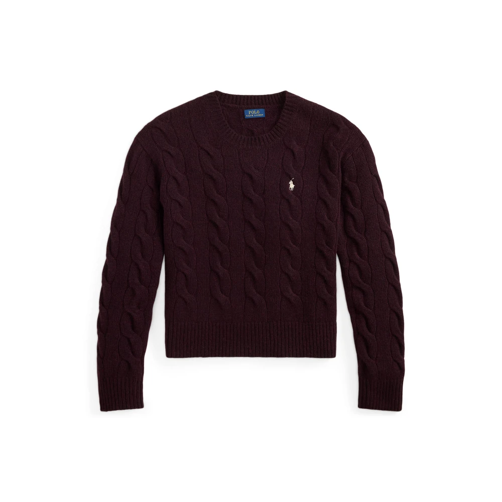 Γυναικείο Πλεκτό Πουλόβερ Polo Ralph Lauren με Σχέδιο Cable Knit