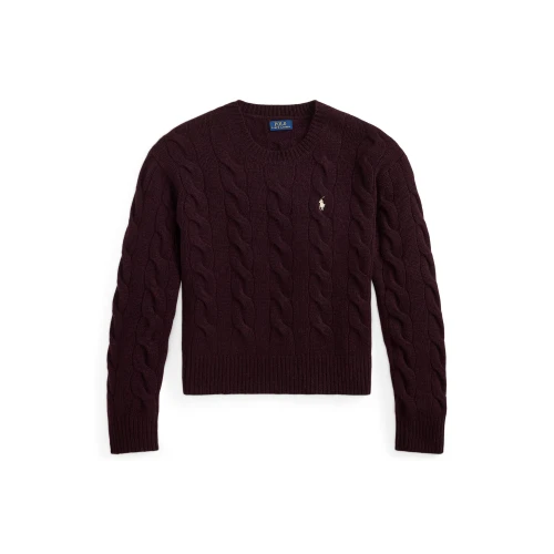 Γυναικείο Πλεκτό Πουλόβερ Polo Ralph Lauren με Σχέδιο Cable Knit