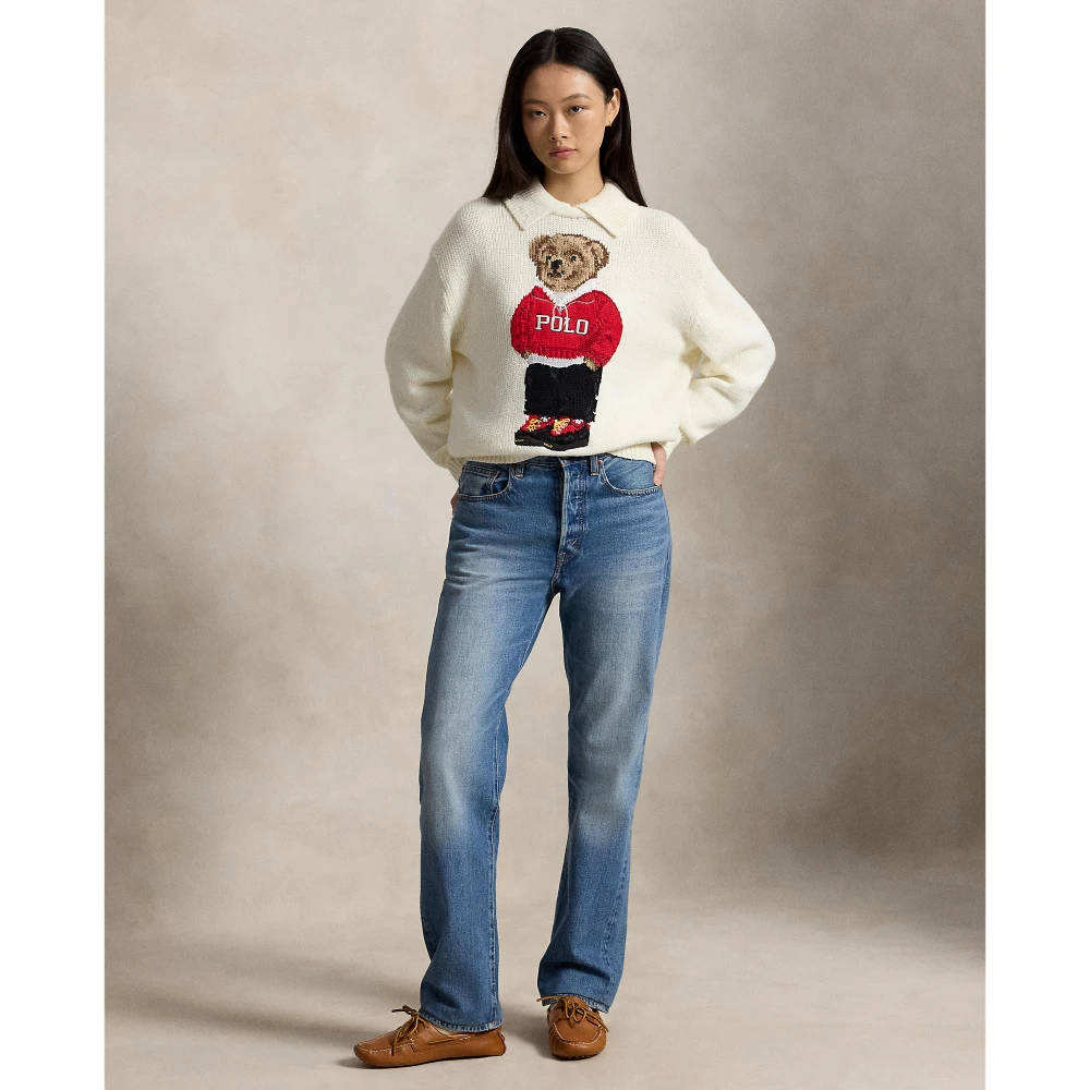 Γυναικείο Πλεκτό Πουλόβερ Polo Ralph Lauren με Polo Bear