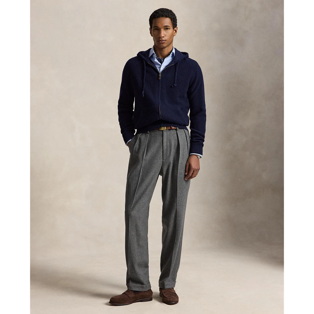 Ανδρική Πλεκτή Ζακέτα με Κουκούλα Polo Ralph Lauren