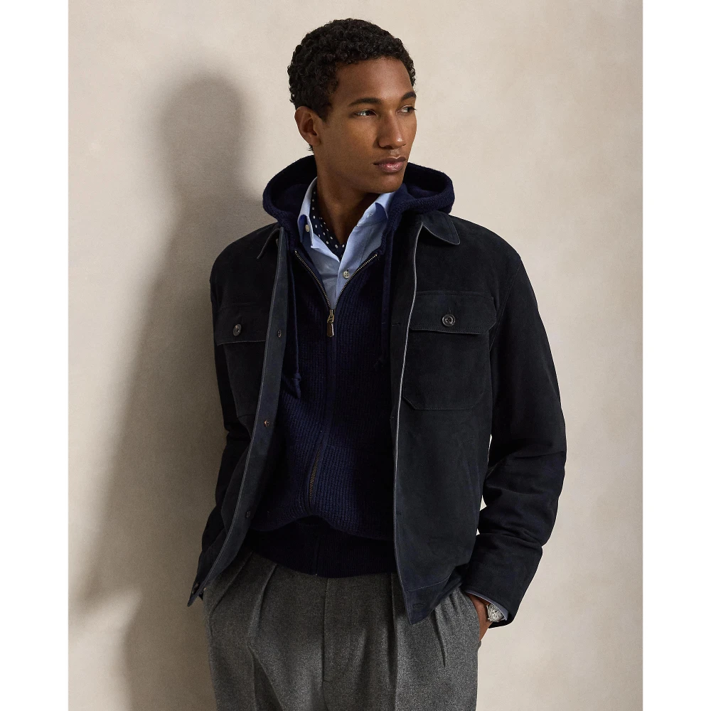 Ανδρική Πλεκτή Ζακέτα με Κουκούλα Polo Ralph Lauren
