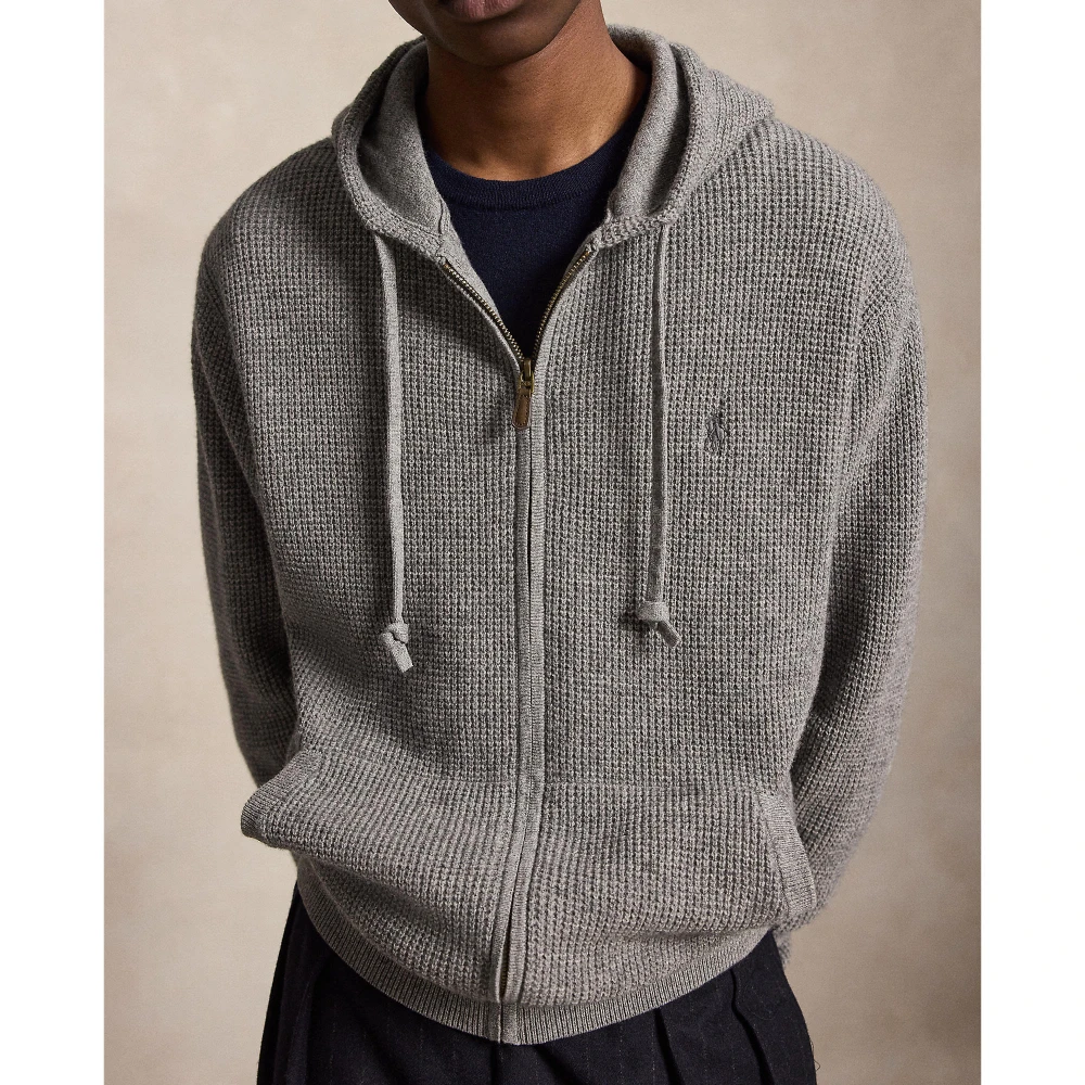 Ανδρικό Πουλόβερ με Κουκούλα και Φερμουάρ Polo Ralph Lauren