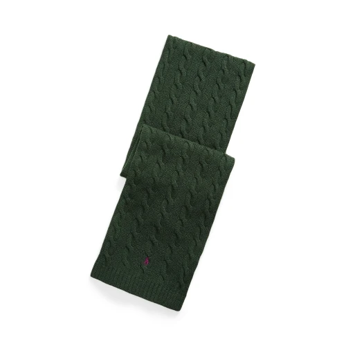 Ανδρικό Πλεκτό Κασκόλ Polo Ralph Lauren με Σχέδιο Cable Knit