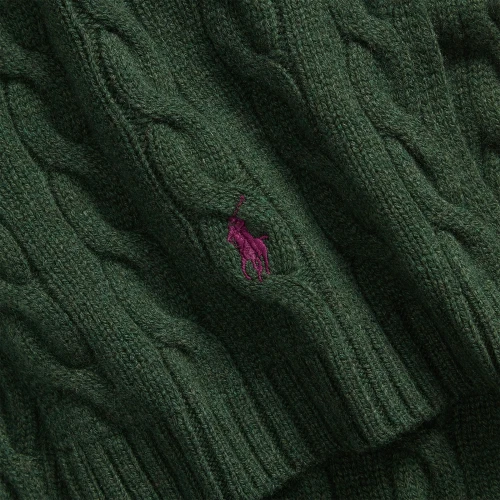Ανδρικό Πλεκτό Κασκόλ Polo Ralph Lauren με Σχέδιο Cable Knit