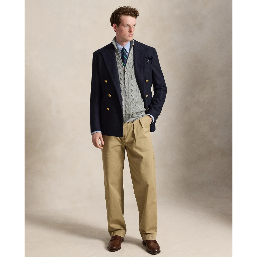 Ανδρικό Πλεκτό Γιλέκο Polo Ralph Lauren με Σχέδιο Cable Knit