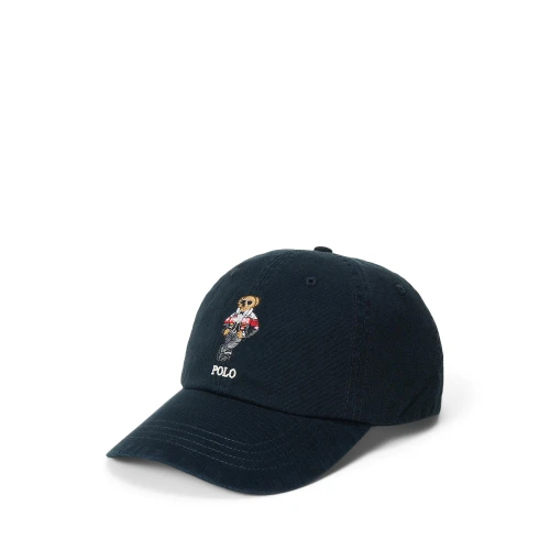 Men's Woven Cap Polo Ralph Lauren with Polo Bear