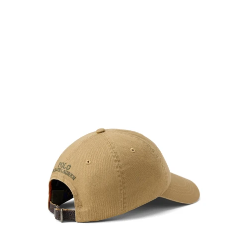 Men's Woven Cap Polo Ralph Lauren with Polo Bear