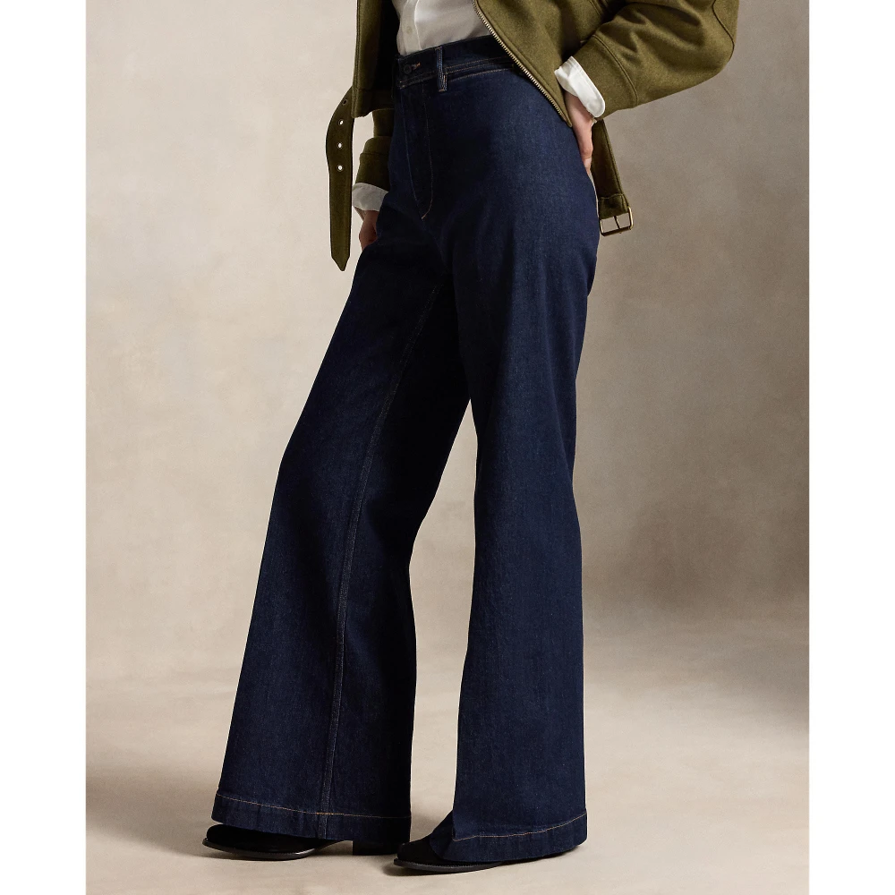 Γυναικείο Υφαντό Παντελόνι Καμπάνα Polo Ralph Lauren