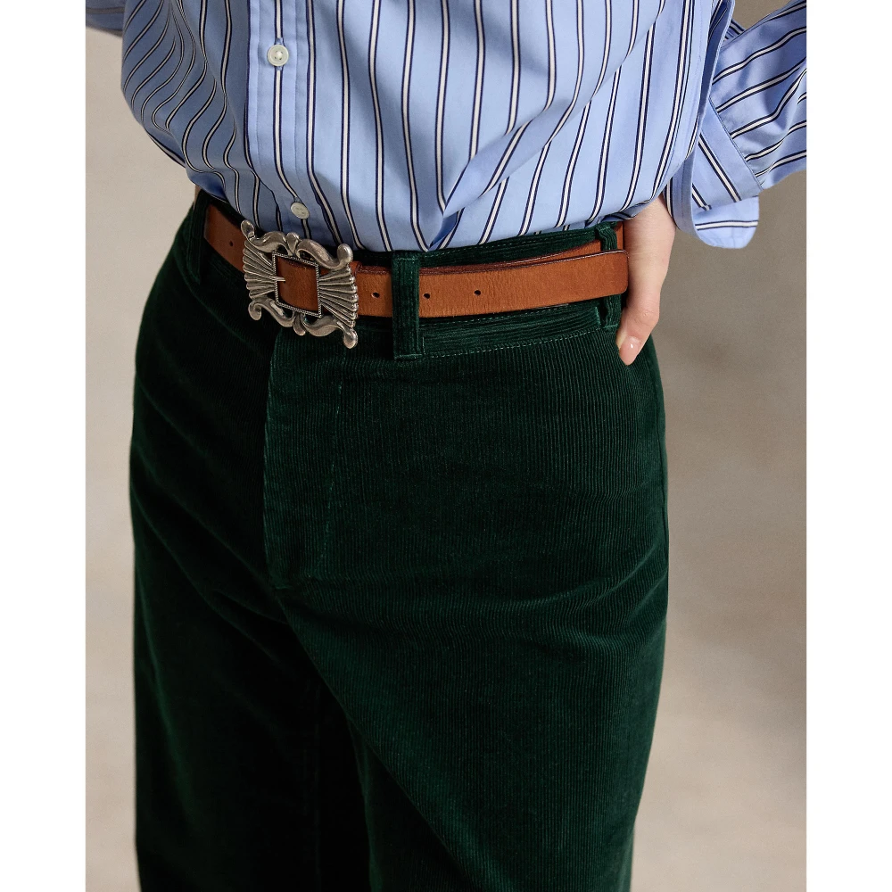 Γυναικείο Υφαντό Παντελόνι Καμπάνα Polo Ralph Lauren
