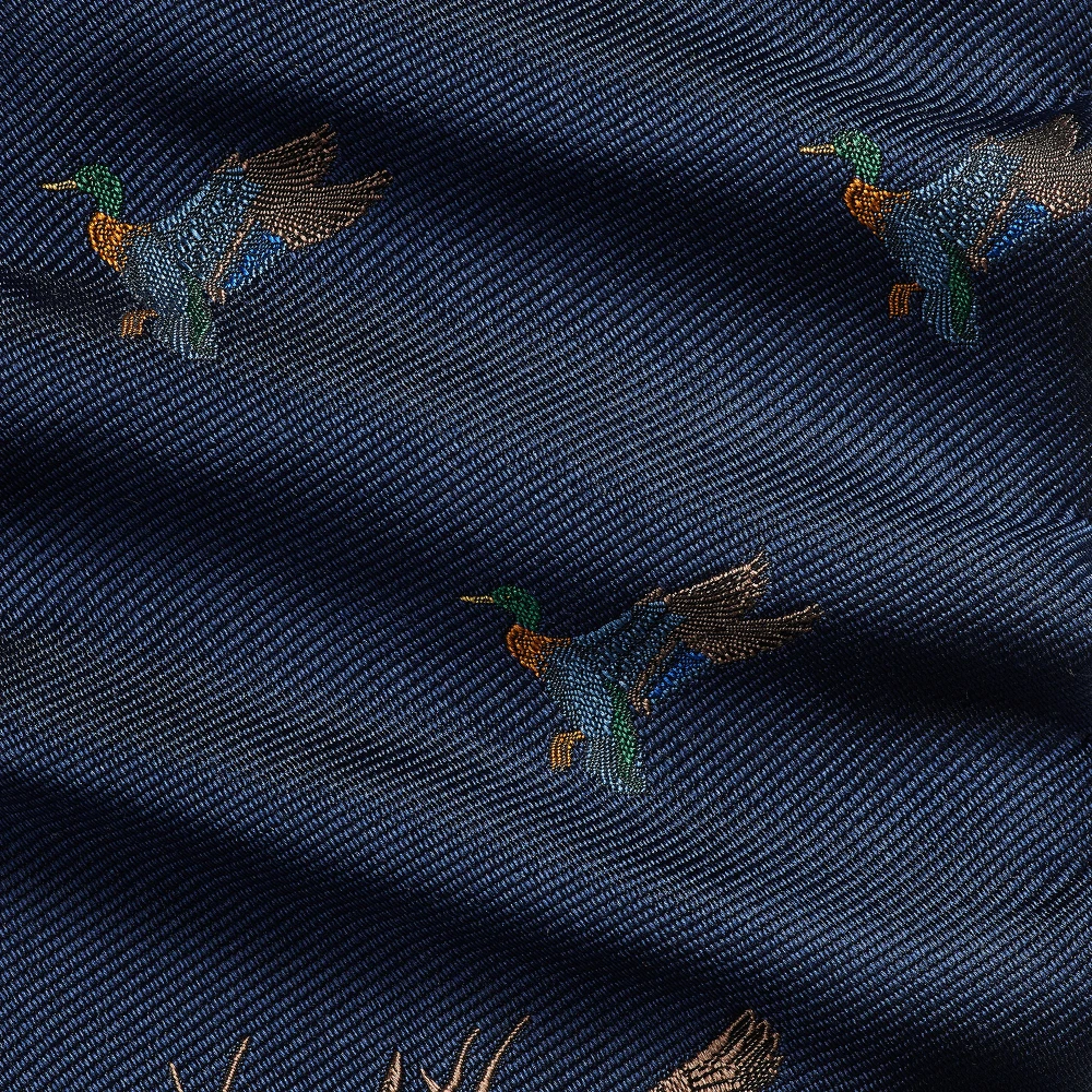Men's Woven Neck Tie Polo Ralph Lauren with Duck Pattern