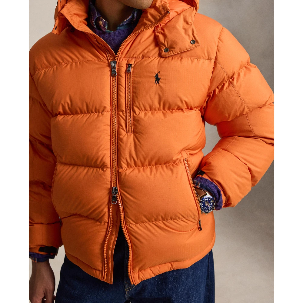 Ανδρικό Φουσκωτό Μπουφάν με Κουκούλα Polo Ralph Lauren